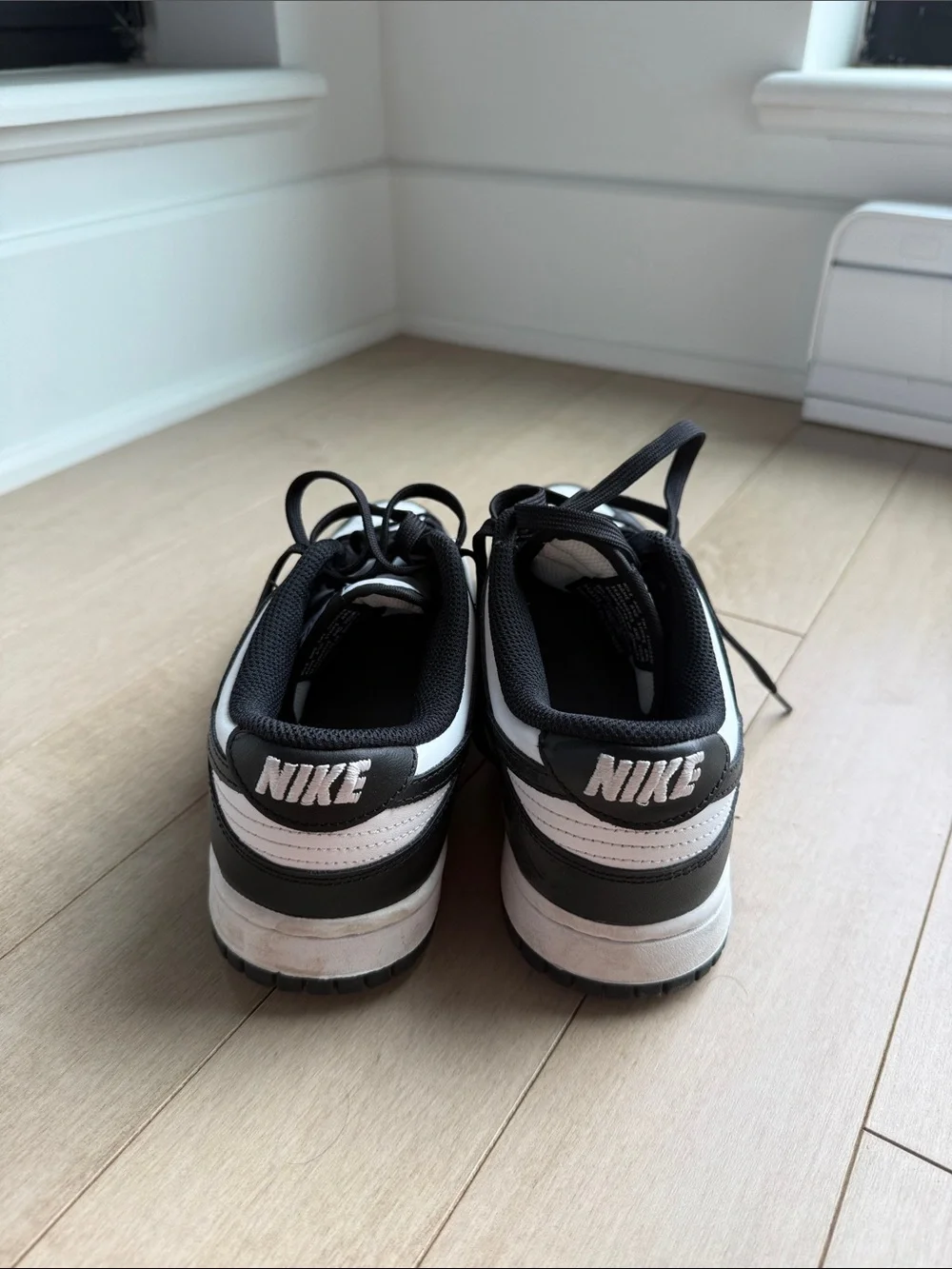 Nike Panda Dunk Black & White Low-Top Sneakers - Picture 4 of 4